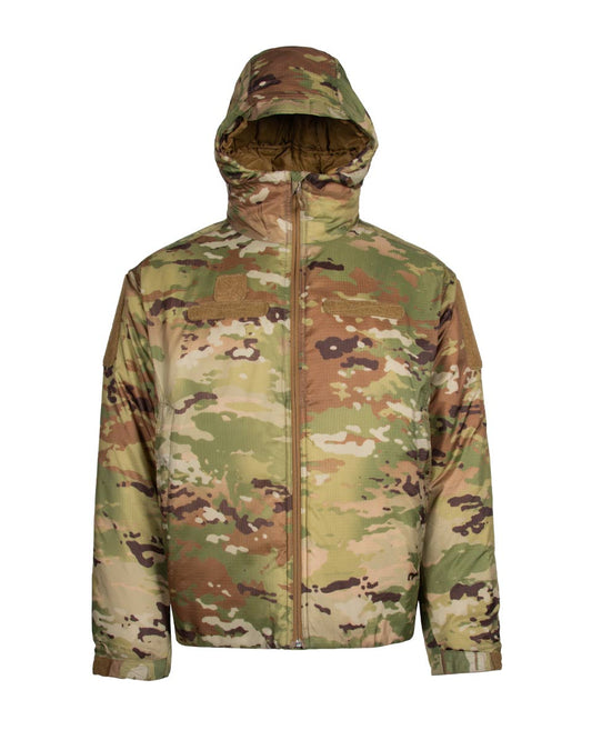 A7 - Advanced Cold Jacket with name, service and rank patches.