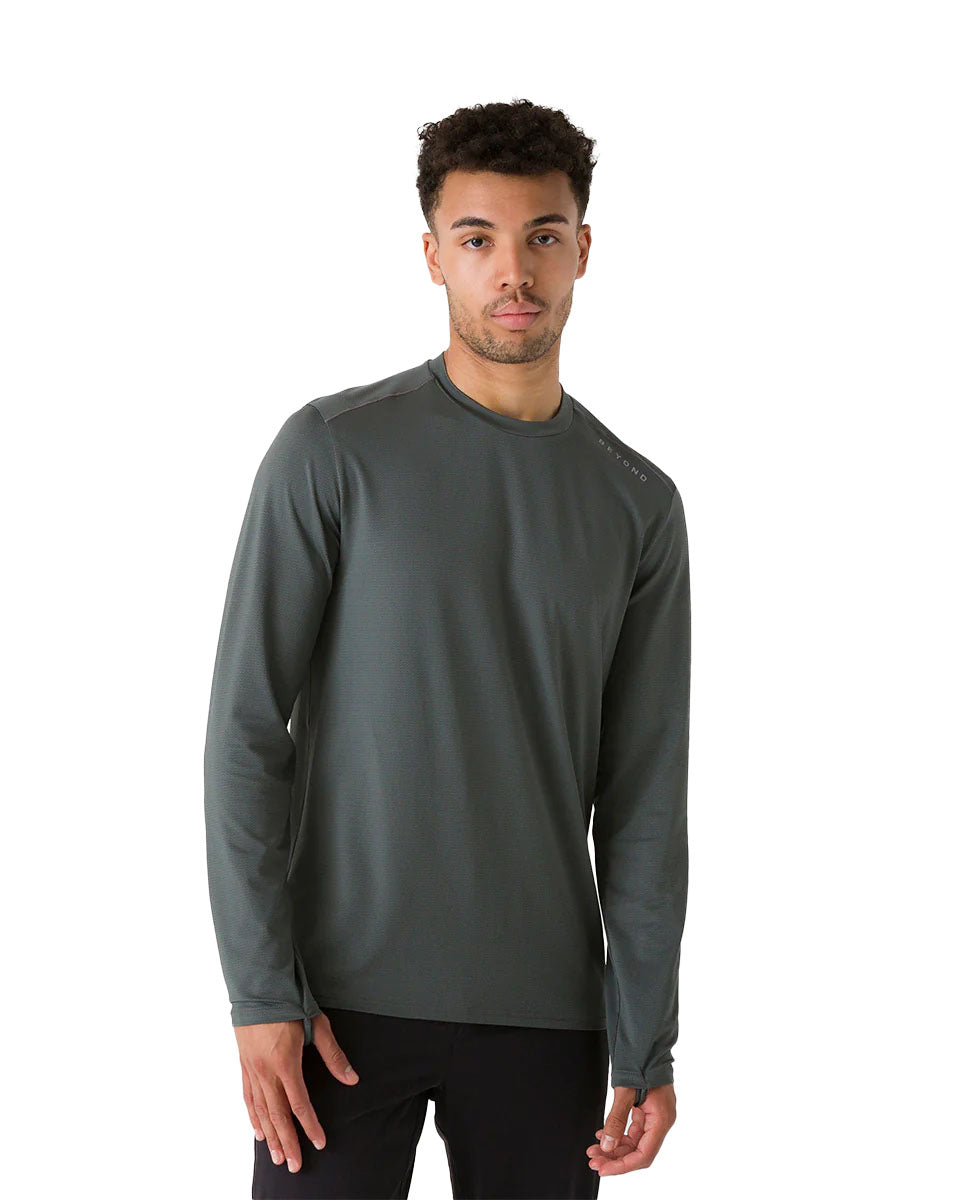Men's Geo-T Crew L.S. Shirt - Beyond Clothing USA