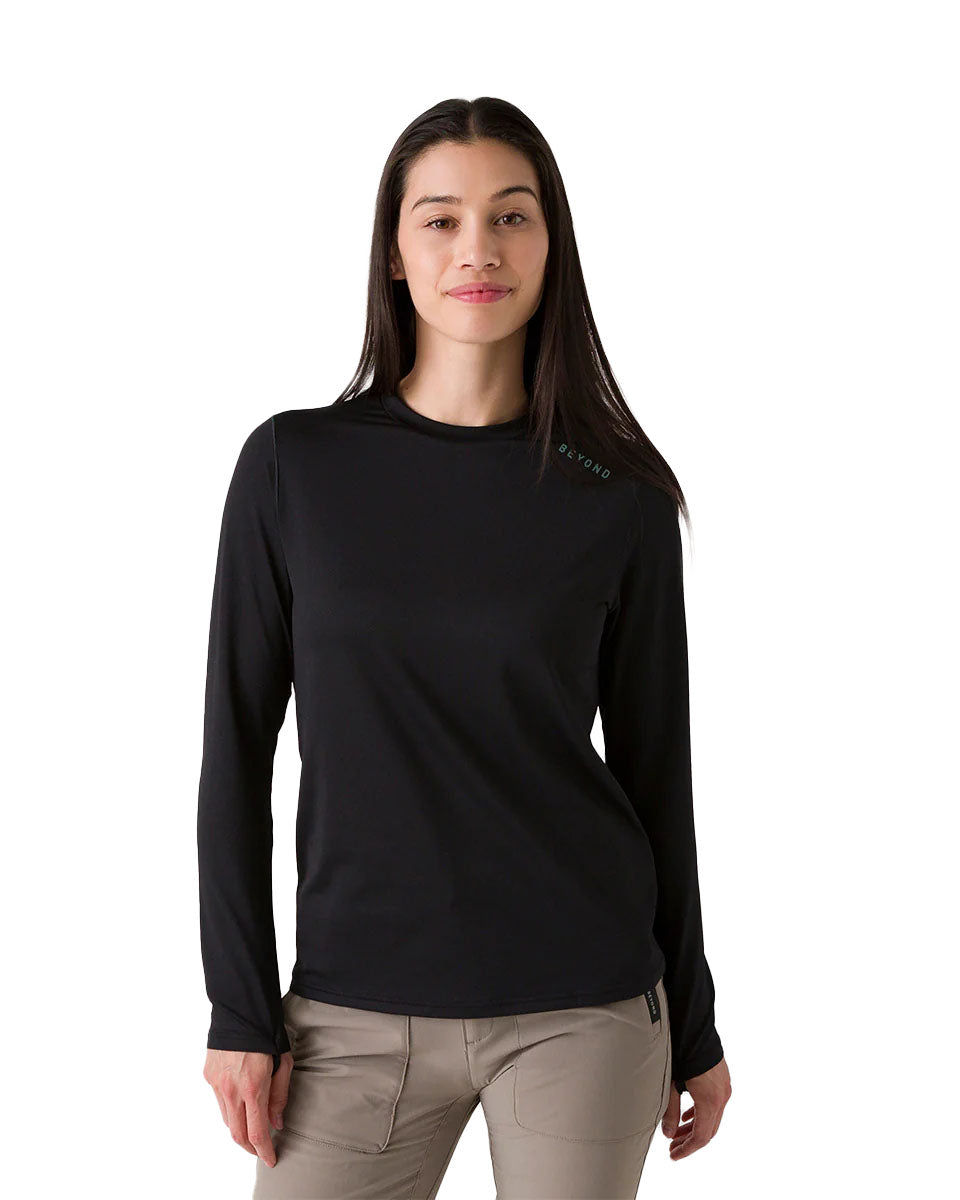 Women's Geo-T Crew L.S. Shirt - Beyond Clothing USA