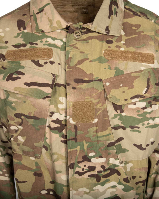 Equitorial mission blouse 2.0 in multicam. #group_multicam