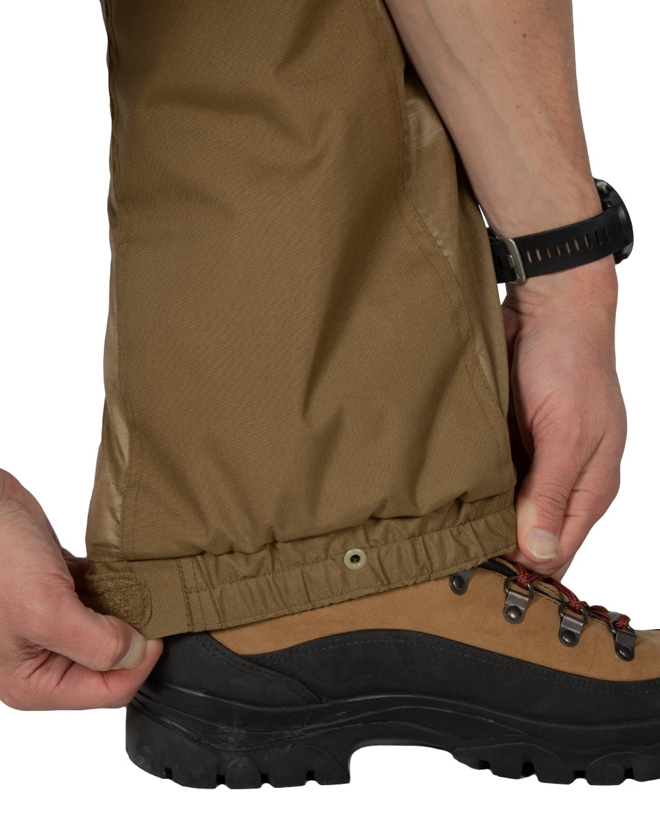 A7D - Advanced Cold Pants in coyote. Reinforced with Cordura. 