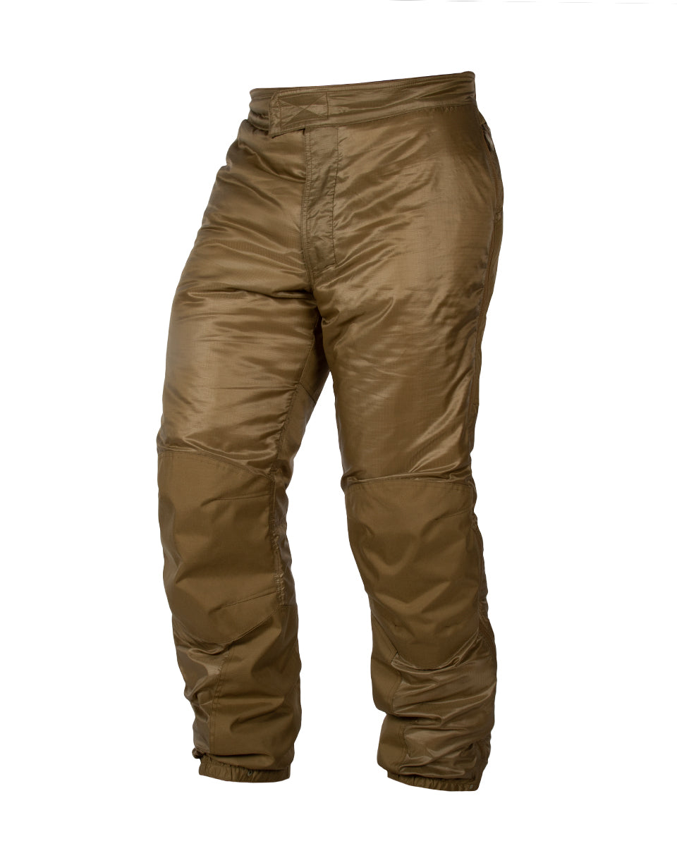 A7D - Advanced Cold Pants in coyote. Reinforced with Cordura. 