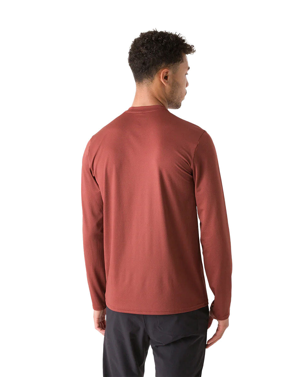 Men's Geo-T Hooded L.S. Shirt | Sun Shirt | Hiking Shirt
