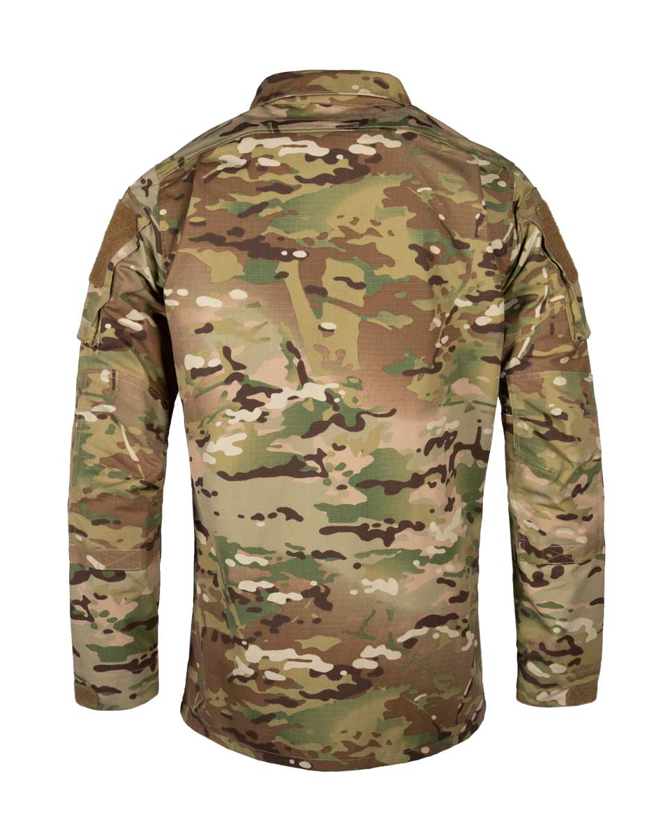 Back view of the Multicam A9 Mission Blouse