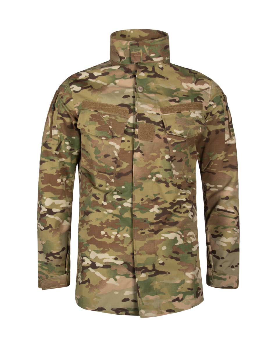 Front facing image of the Multicam A9 Mission Blouse