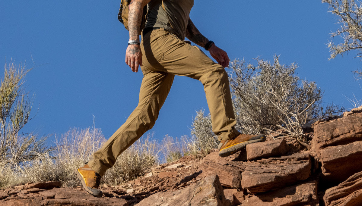 Beyond Clothing L5 PCU Soft Shell Pants, Coyote Brown - Venture