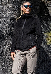 Women wearing the Women's Alpha Aura Jacket. 