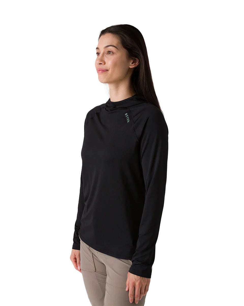  Women's Geo-T Crew L.S. Shirt - Beyond Clothing USA 