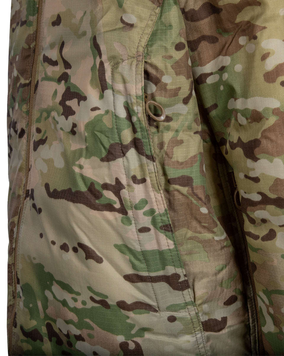 A7 - Advanced Cold Jacket with name, service and rank patches. 