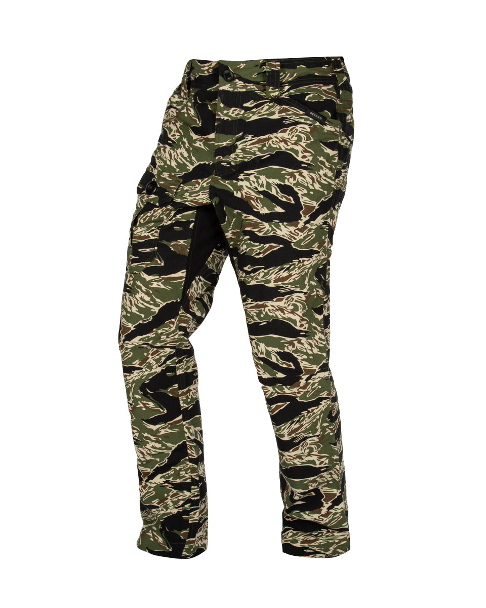 Tiger Stripe Combat Pants, Premium Fabrics