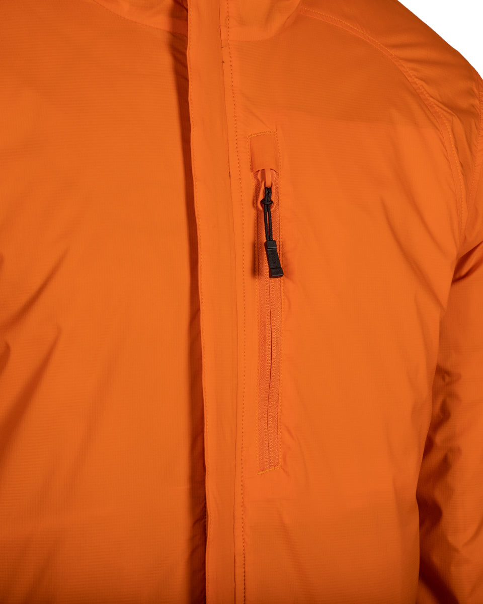 Columbia Orange Nylon Zip Up Jacket Women's Size Small* - beyond